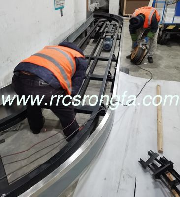 Assembling  the flat conveyor for Baggage handling system