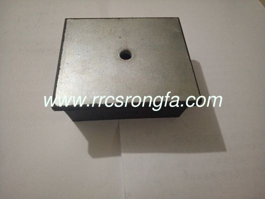 Rubber bonded metals parts