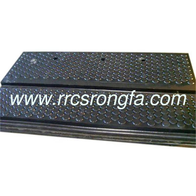 Railroad rubber panels elastic crossing. Railway Rubber Pad,Railway buffer rail track, rubber plate slab sheet