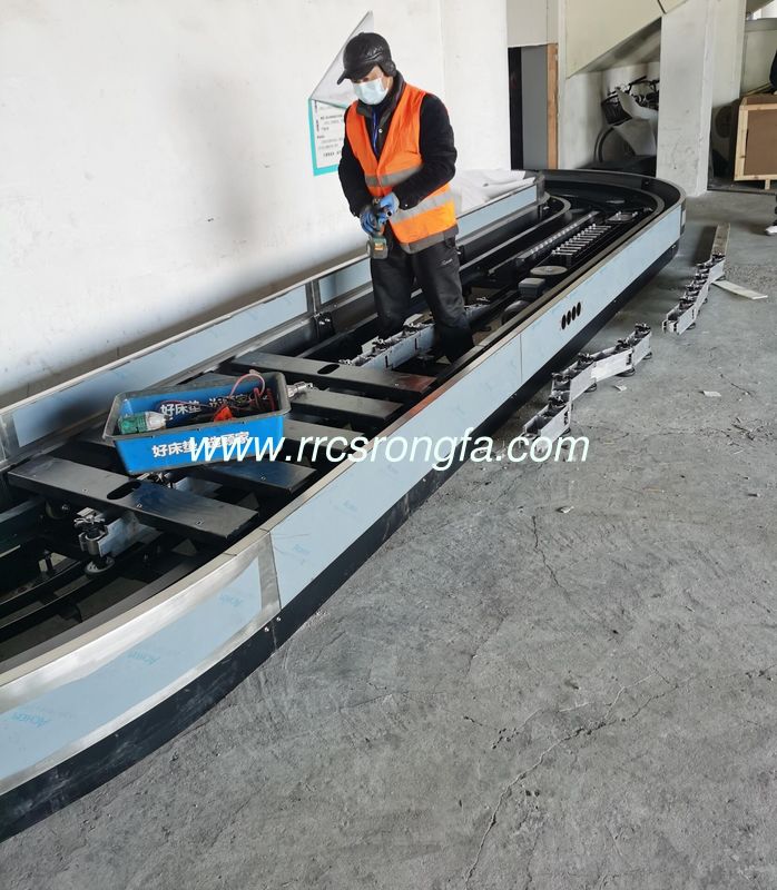 Assembled the flat for Baggage handling system