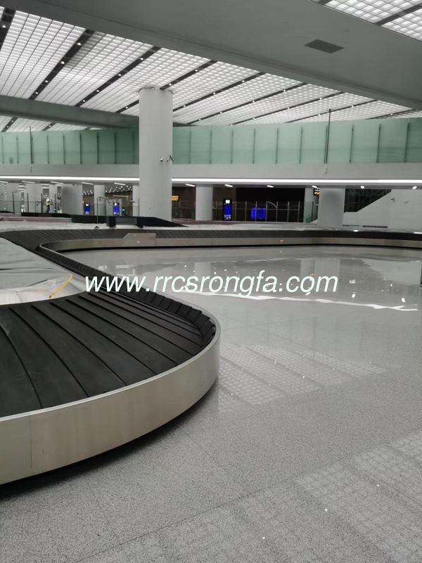 Finished   incline conveyor for  Baggage handling system