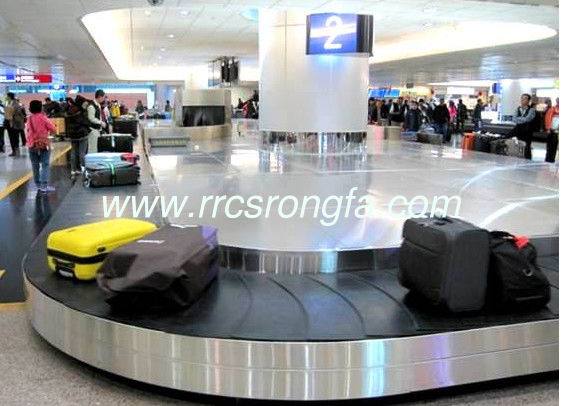 Baggage reclaim carousel. inclined carousel. inclined carousel. baggage reclaim carousel.