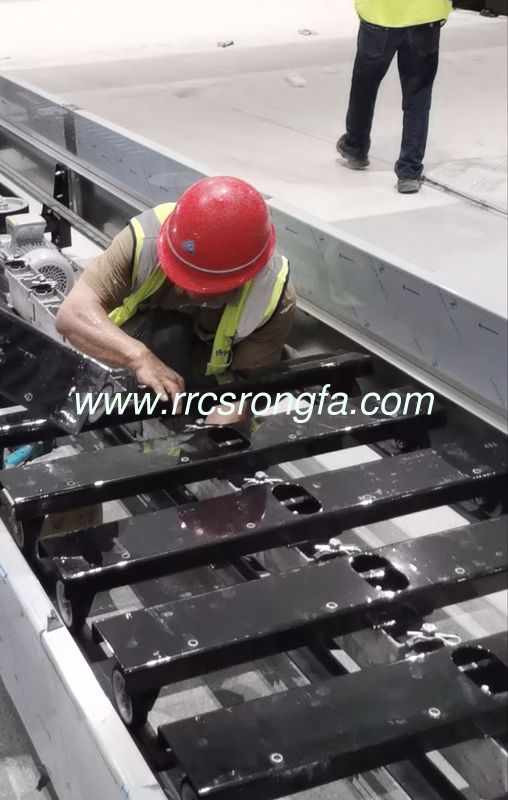 Assembled  projects for  flat conveyor