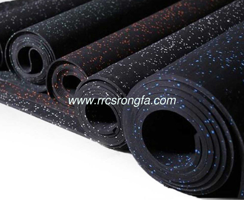 Gym Equipment EPDM 3-20mm Rubber Gym Floor Mats Sports Rubber Gym Mats