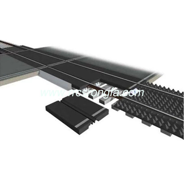 High Quality railway rubber crossing plate