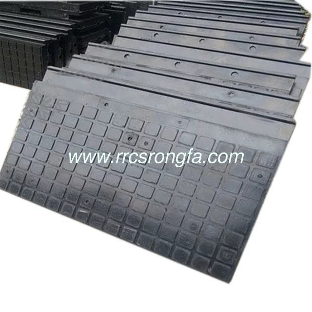 High Quality railway rubber crossing plate
