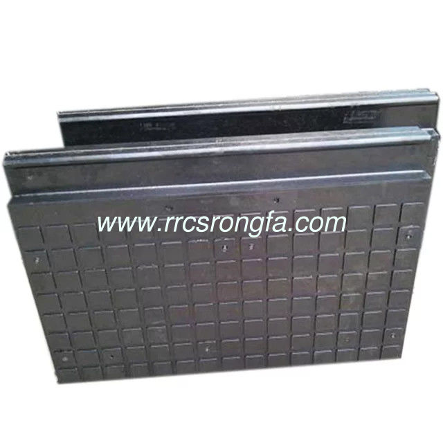 Railroad rubber panels elastic crossing. Railway Rubber Pad,Railway buffer rail track, rubber plate slab sheet