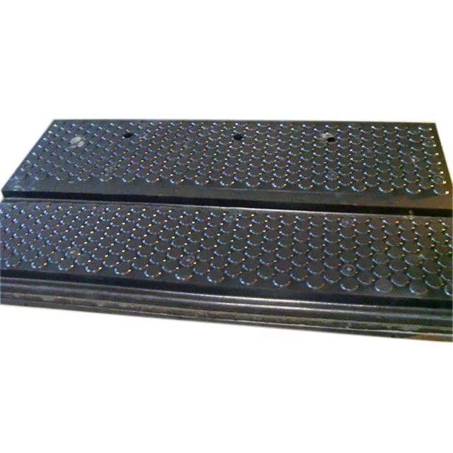 Railroad rubber panels elastic crossing. Railway Rubber Pad,Railway buffer rail track, rubber plate slab sheet