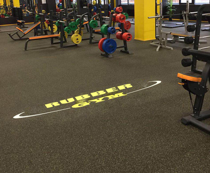 Gym Equipment EPDM 320mm Rubber Gym Floor Mats Sports Rubber Gym Mats